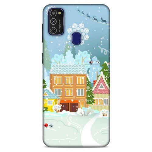 Samsung Galaxy M21 Kılıf Snowix (35) Fit Design Kılıf Karışık Renkli