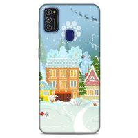 Samsung Galaxy M21 Kılıf Snowix (35) Fit Design Kılıf Karışık Renkli