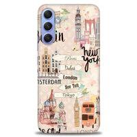 Samsung Galaxy A24 Kılıf HD Baskılı Kılıf - Berlin Set + Tam Ekran Koruyucu