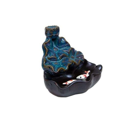 Seramik  Şelale Aromaterapi Geri Akışlı Tütsülük