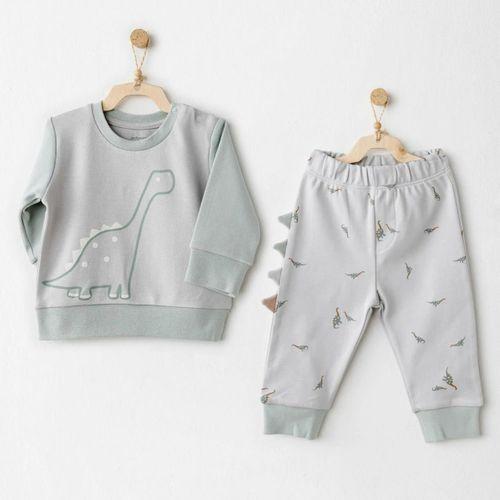 Andywawa Andywawa AC26005 Mummy S Snuggle Saurus 2'li Bebek Takım Green