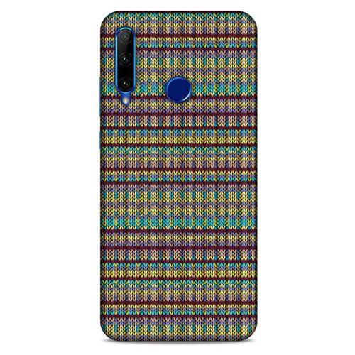 Kazak (12) Desenli Silikon Kapak Huawei Y6P Kılıf