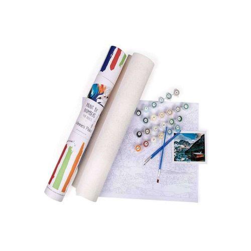 Canvas Harikalar Diyarı 2 Sayılarla Boyama Seti  Rulo 50 x 65 cm