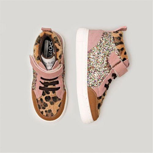 Merli & Rose Shine Çocuk Ayakkabı 139 Leopar