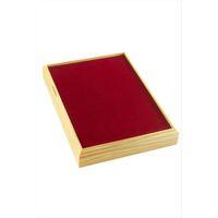 Ahşap Anfora Kumaş Piercing Küpelik 18*24 cm