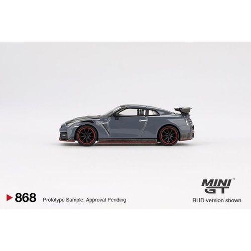 Mini GT Nissan GT-R Nismo 2024 NISMO Stealth Gray 868