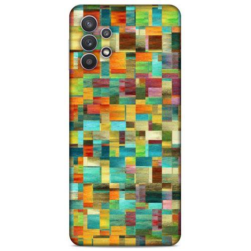 Lopard Samsung Galaxy A32 Uyumlu Kılıf Soyut Sanat (50) Desenli Shockproof Kılıf