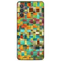 Lopard Samsung Galaxy A32 Uyumlu Kılıf Soyut Sanat (50) Desenli Shockproof Kılıf