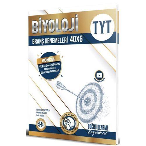 TYT Biyoloji 40 x 6 Branş Denemeleri Bilgi Sarmal Yayınları