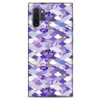 Samsung Galaxy Note 10 Plus Kılıf Pastel Renkler (15) Antişok Kılıf Mor Beyaz