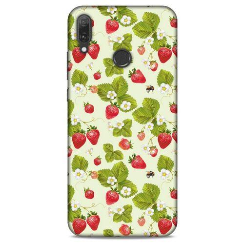 Frutix Çilek 03 Huawei Y9 2019 Kılıf Desenli Silikon