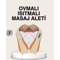 Bel Omuz Boyun Masaj Aleti Ovmalı Isıtmalı Kas Yorgunluğu Giderici