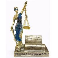 Polyester Kartvizitli Adalet Figürü Alk4426