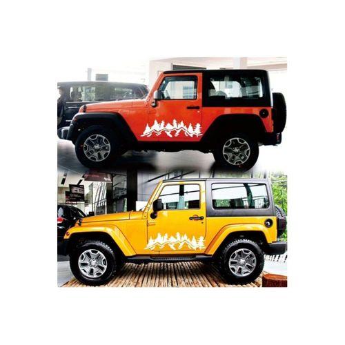 Findit Dağ Ormanı Araba Sticker Offroad Arazi Araba Sticker