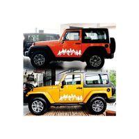Findit Dağ Ormanı Araba Sticker Offroad Arazi Araba Sticker