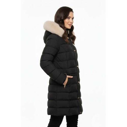 Kadın Spor Kapüşonlu İçi Peluş Mont M5307 BGL-ST04913