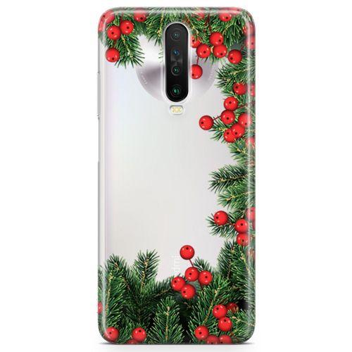 Xiaomi Redmi K30 Kılıf Göknar Ağacı Arka Kapak Koruma Desenli Full Koruyucu