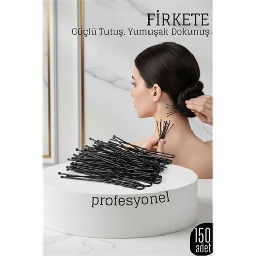 150’li Siyah Saç Firketesi Profesyonel Saç Şekillendirme İçin 722418