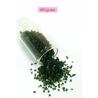 Kesme Cam Boncuk 2mm - 60 Gram - Şeffaf Koyu Yeşil - BNC367