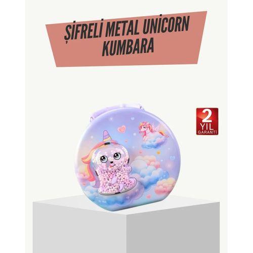 Eğitici Şifreli Çocuk Para Kasası Dayanıklı Metal