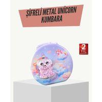 Eğitici Şifreli Çocuk Para Kasası Dayanıklı Metal