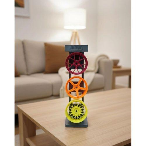 3’lü Jant Dekor Seti Masa Üstü Ve Salon İçin Modern Spor Tasarım