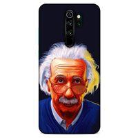 Xiaomi Redmi Note 8 Pro Kılıf Almanya (37) Silicone Cover Einstein