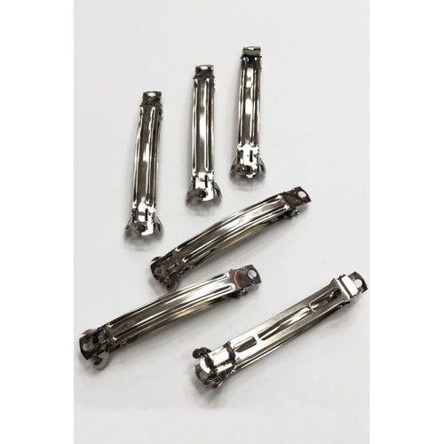 Gümüş Toka Klipsi 7 cm