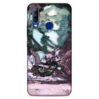 Lopard General Mobile GM 10 Uyumlu Kılıf Soyut Sanat (39) Baskılı Liquid Crystal Kılıf