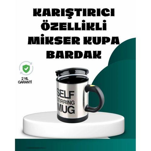 Otomatik Karıştırmalı Termos Kupa | Ergonomik Tasarım