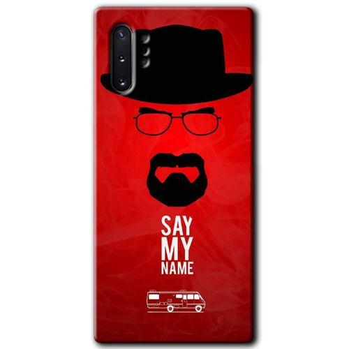 Samsung Galaxy Note 10 Plus HD Baskılı Kılıf + 9D Tam Ekran Koruyucu - Say My Name