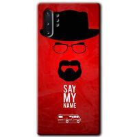 Samsung Galaxy Note 10 Plus HD Baskılı Kılıf + 9D Tam Ekran Koruyucu - Say My Name