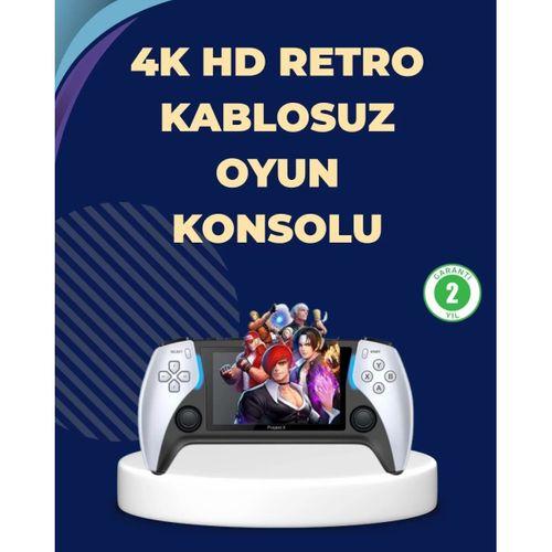 Kompakt Ve Hafif Retro Oyun Konsolu 1000 Klasik Oyun Dahil
