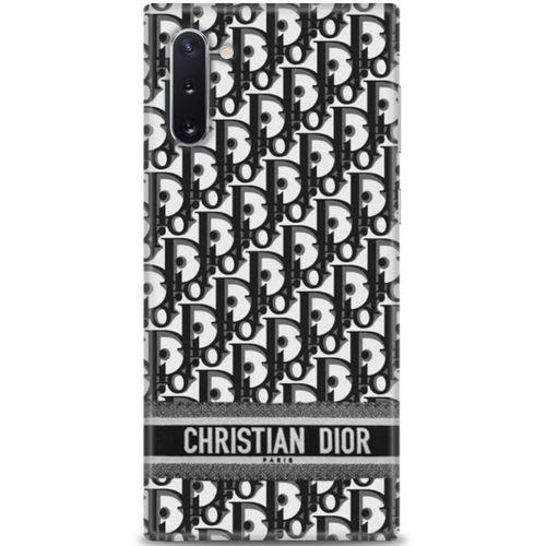 Samsung Galaxy Note 10 Kılıf HD Baskılı Kılıf - Dior + Tam Ekran Koruyucu