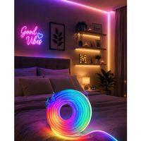 Usb Girişli Rgb Neon Şerit Led Tv Oda Masa Dekor Işığı