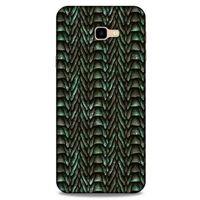 Samsung Galaxy J4 Plus Kılıf Dragons (9) Kılıf Ejderha Cilt Açık Yeşil