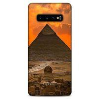 Samsung Galaxy S10 Plus Kılıf Dünya Mimarisi (25) Antişok Kapak Giza Piramitler Mısır