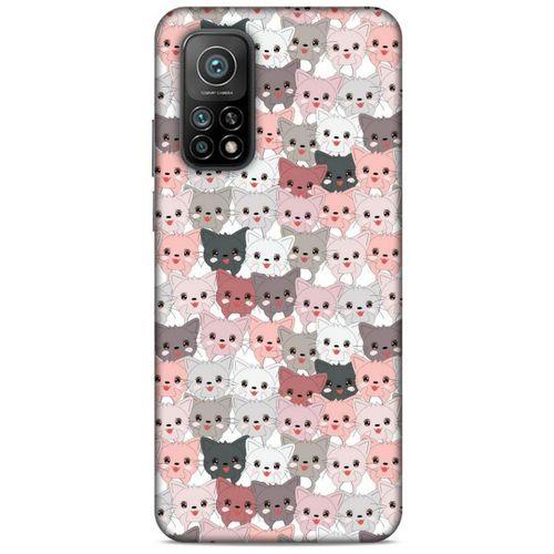Lopard Xiaomi Mi 10T Pro 5G Uyumlu Kılıf Kediler (31) TPU Kılıf Minikler