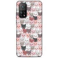 Lopard Xiaomi Mi 10T Pro 5G Uyumlu Kılıf Kediler (31) TPU Kılıf Minikler