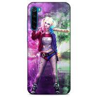 Xiaomi Redmi Note 8T Uyumlu Kılıf Harley Quinn (30) Silicone Case Koyu kahverengi
