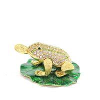 Swaroski Taşlı Tekli Kurbağa