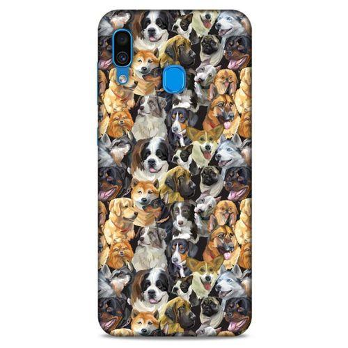 Samsung Galaxy A30 Kılıf Köpek Kıyafetleri (10) Full Koruma Kılıfı Labrador, Kaniş