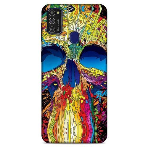 Samsung Galaxy M21 Uyumlu Kılıf Motorsiklet (32) Soft Silikon Kılıf İskelet