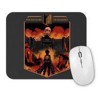 Attack On Titan For the Glory of Humanity Mouse Pad
