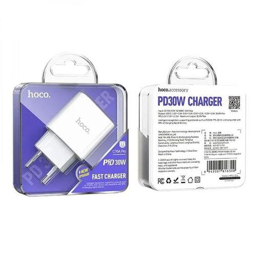 Hoco C76A Type-c PD30W Hızlı Şarj Adaptörü