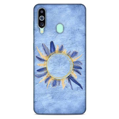 Samsung Galaxy M40 Kılıf Desenli Özel Seri Tüyler (19) Kılıfları