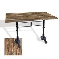 Dockers Çipa 3002 Döküm Ayak Masa 70x120 cm - (Werzalit, Wermodin ve Allzalit Tabla) - Maracaibo