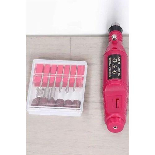 Protez Tırnak Manikür Ve Pedikür Seti Elektrikli