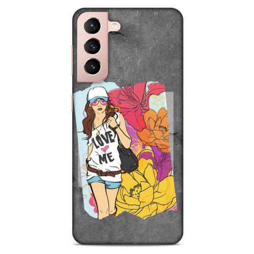Lopard Samsung Galaxy S21 Uyumlu Kılıf Sokak Modası (6) Silikon Kılıf