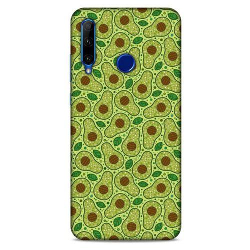 Frutix Avokado 01 Huawei Honor 20 Lite Kılıf Desenli Silikon